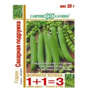 Горох Сахарная подружка серия 1+1 25 г (Гавриш)